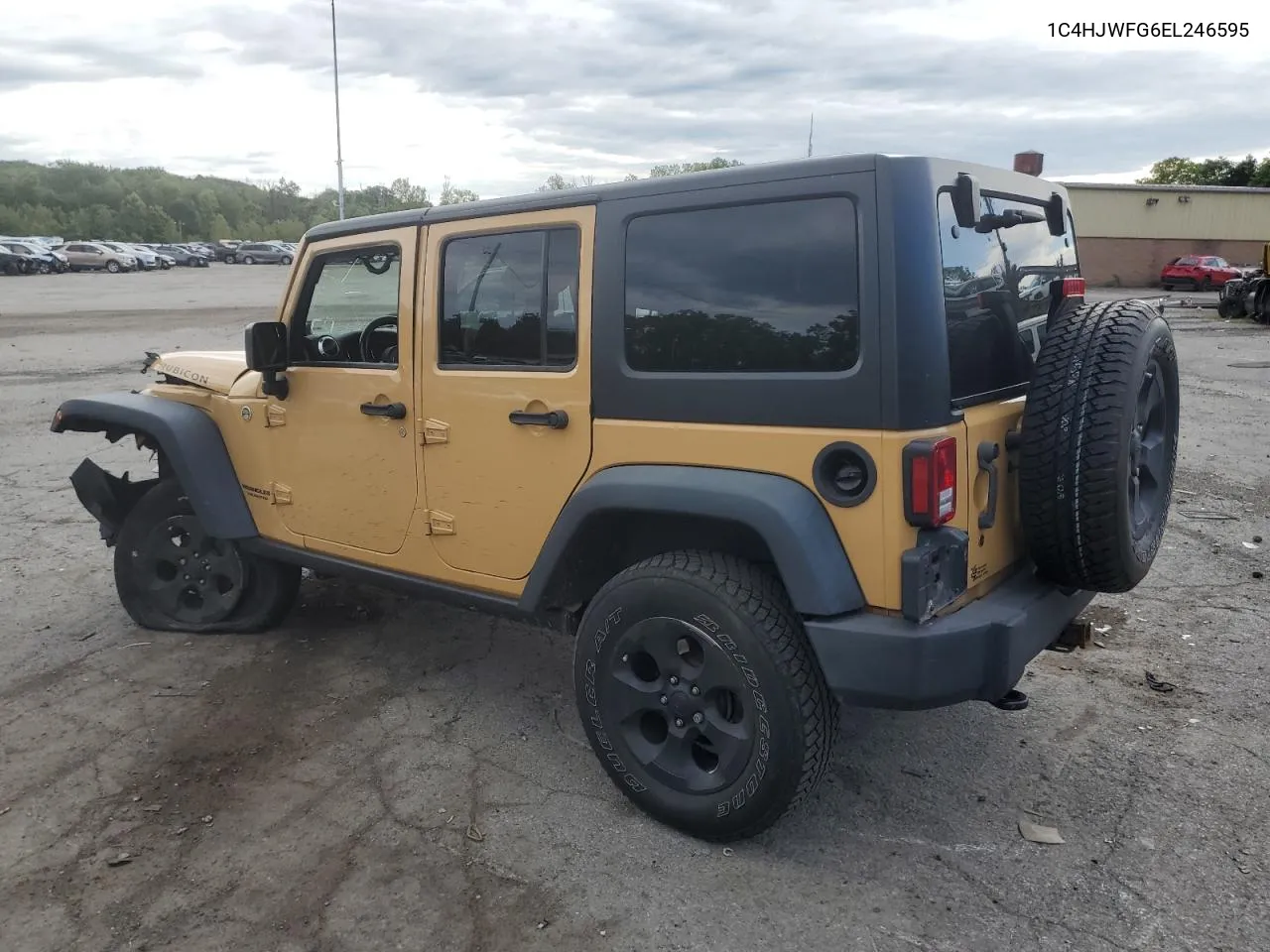 1C4HJWFG6EL246595 2014 Jeep Wrangler Unlimited Rubicon