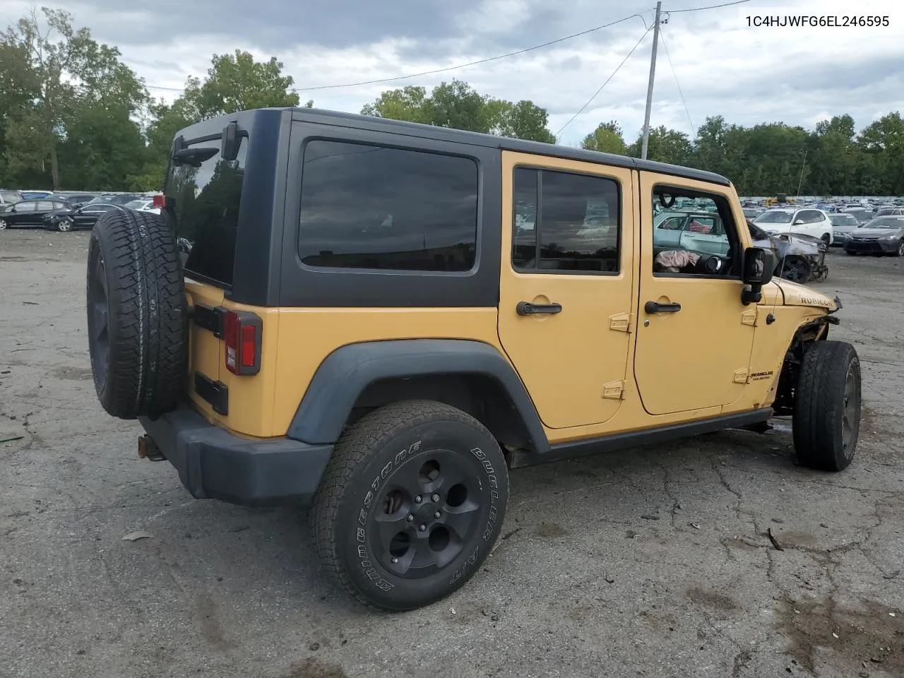 1C4HJWFG6EL246595 2014 Jeep Wrangler Unlimited Rubicon