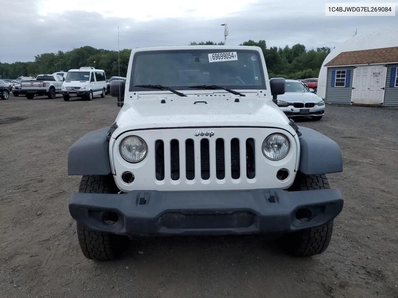 1C4BJWDG7EL269084 2014 Jeep Wrangler Unlimited Sport