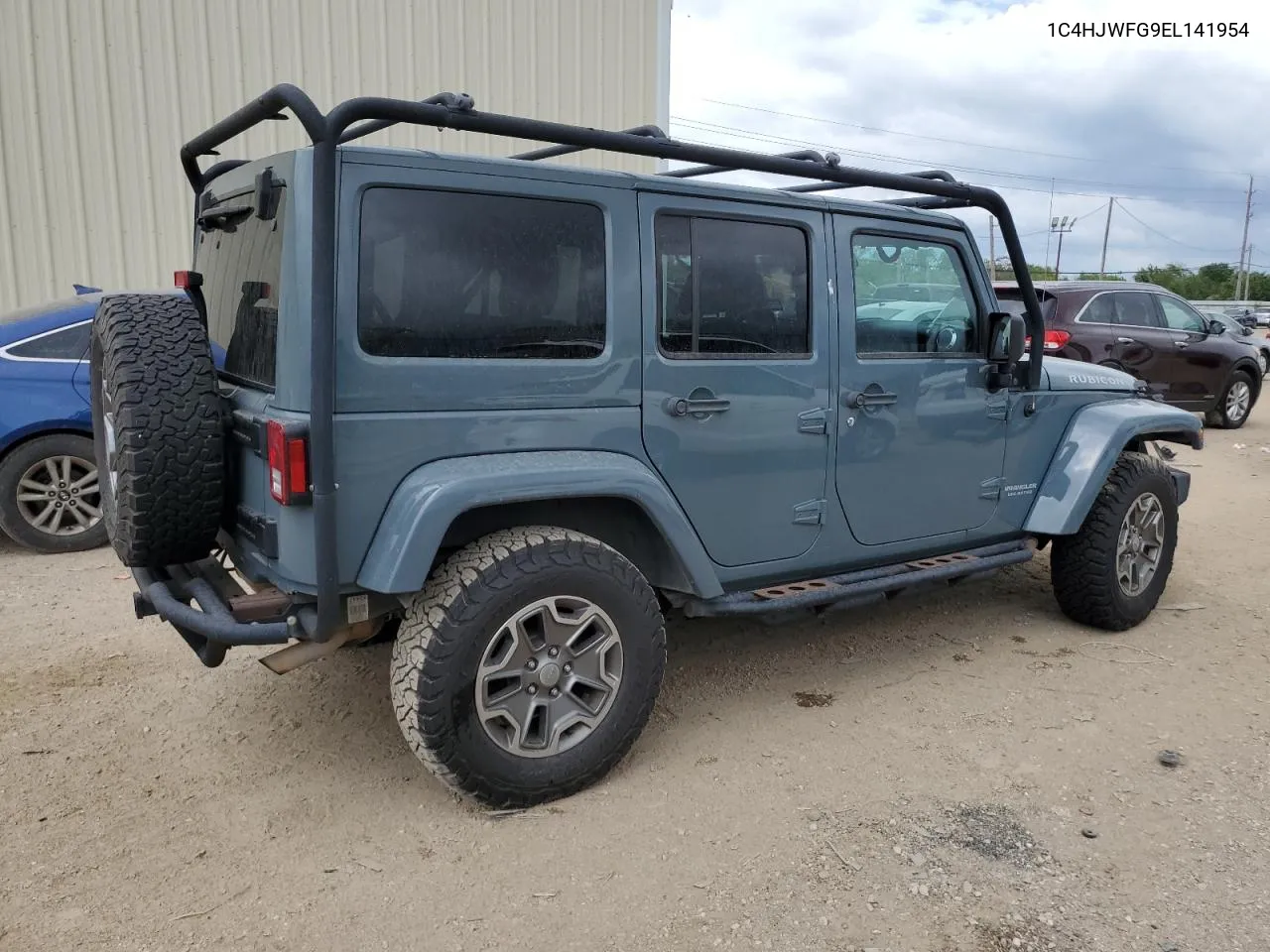 2014 Jeep Wrangler Unlimited Rubicon VIN: 1C4HJWFG9EL141954 Lot: 70418014