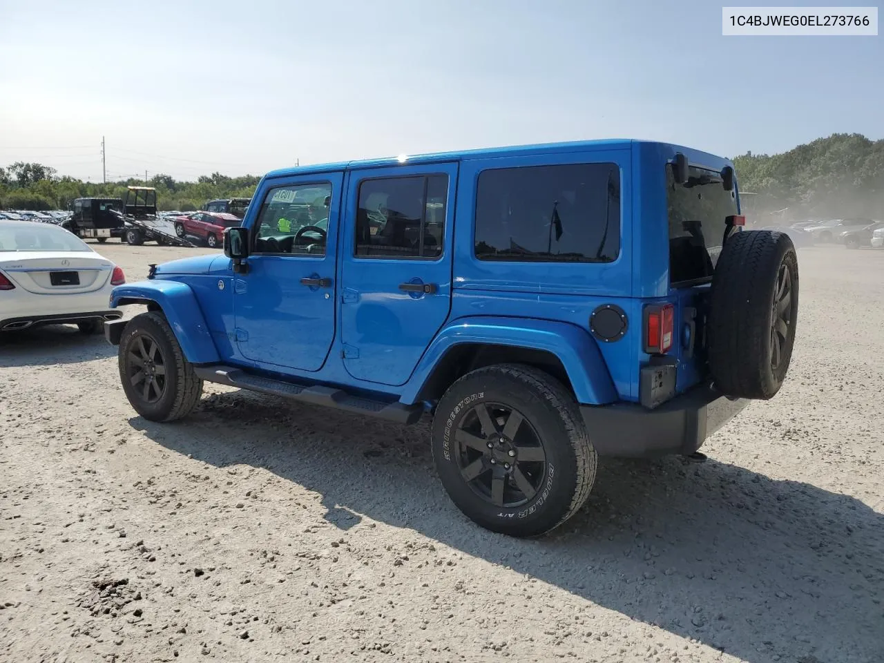 1C4BJWEG0EL273766 2014 Jeep Wrangler Unlimited Sahara