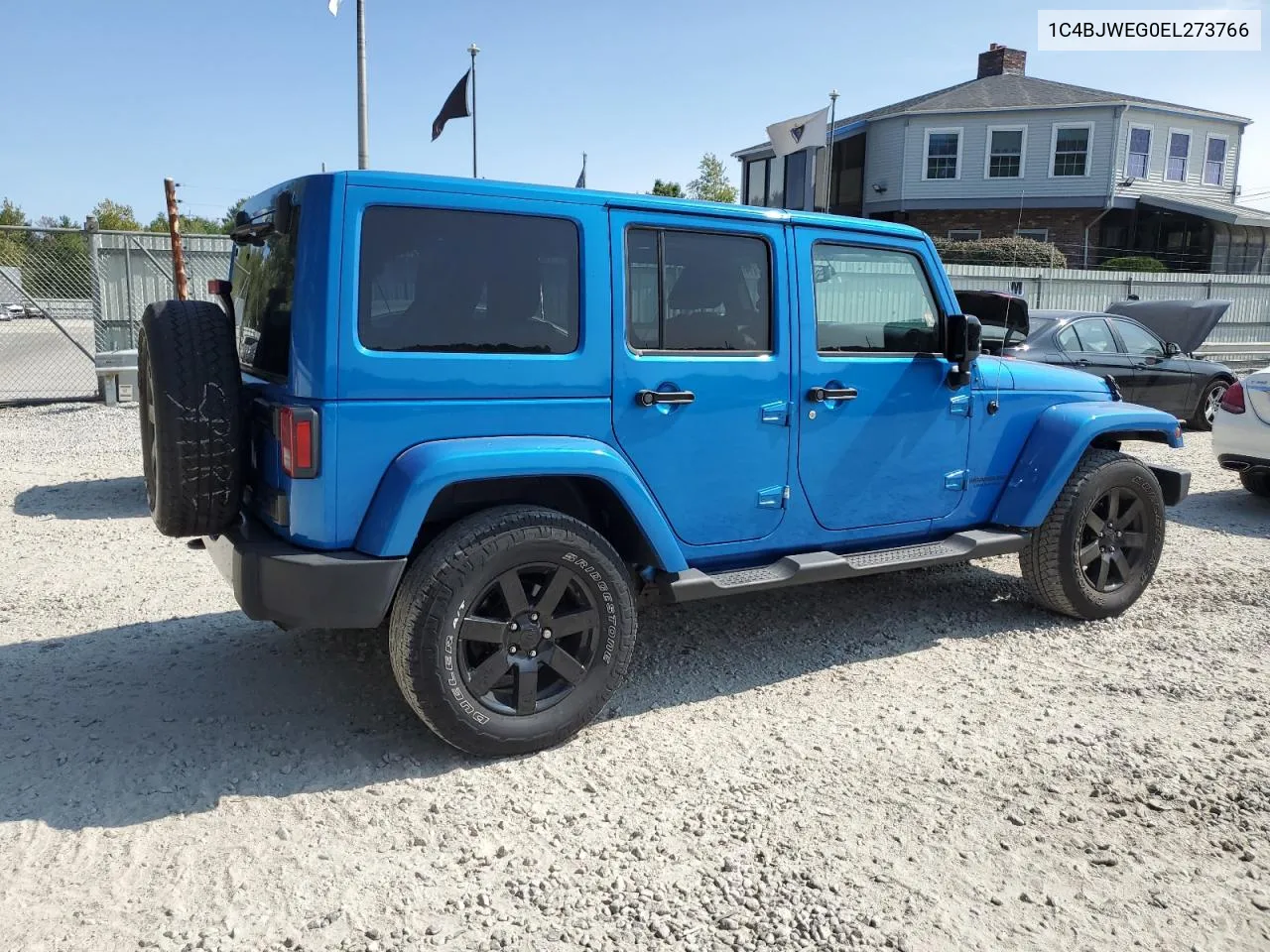 2014 Jeep Wrangler Unlimited Sahara VIN: 1C4BJWEG0EL273766 Lot: 70515014