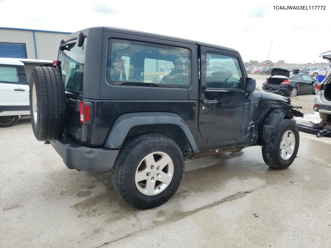 1C4AJWAG3EL117772 2014 Jeep Wrangler Sport