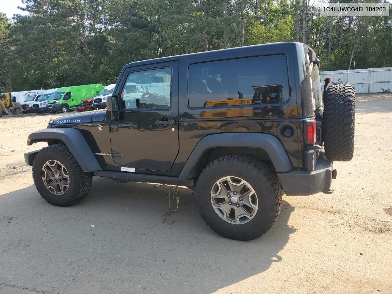 1C4HJWCG4EL104203 2014 Jeep Wrangler Rubicon