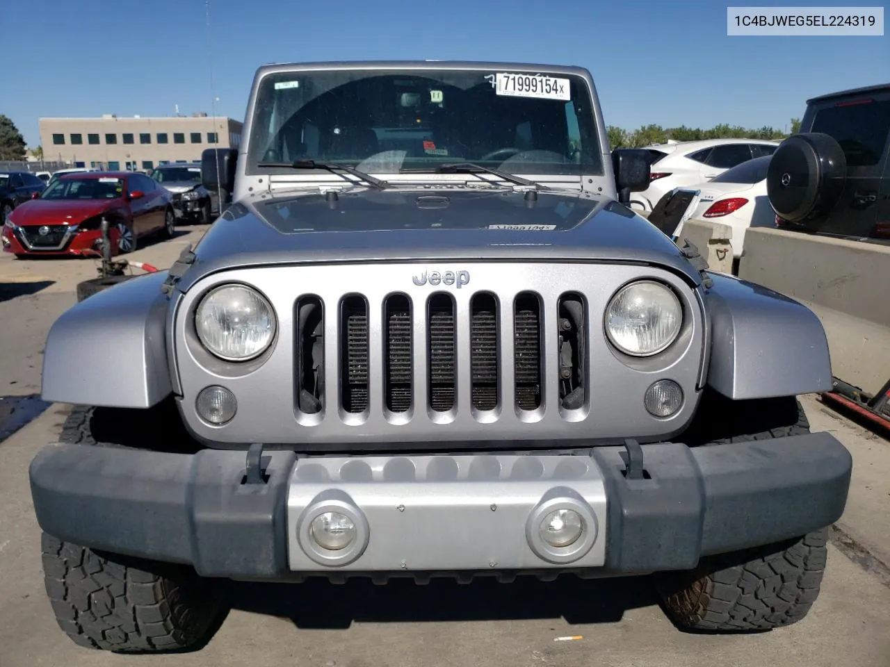 1C4BJWEG5EL224319 2014 Jeep Wrangler Unlimited Sahara