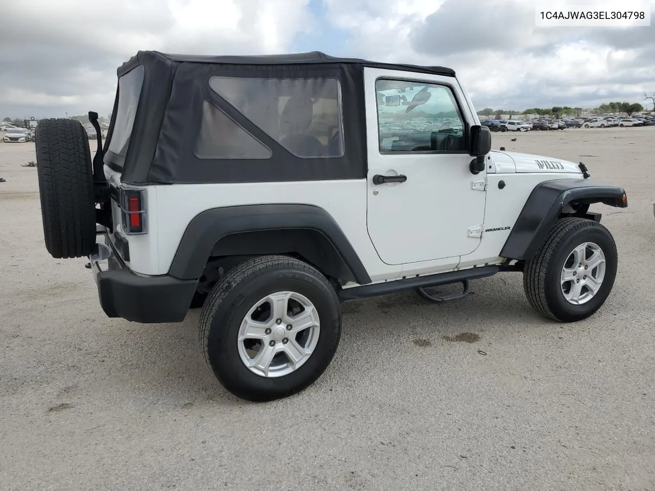 2014 Jeep Wrangler Sport VIN: 1C4AJWAG3EL304798 Lot: 72280094