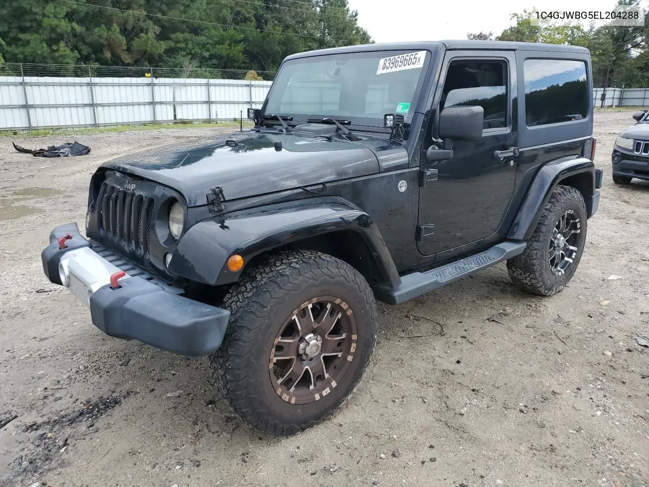 1C4GJWBG5EL204288 2014 Jeep Wrangler Sahara