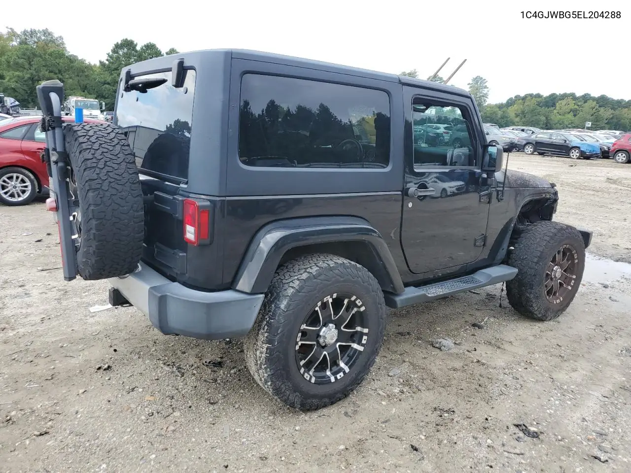 1C4GJWBG5EL204288 2014 Jeep Wrangler Sahara