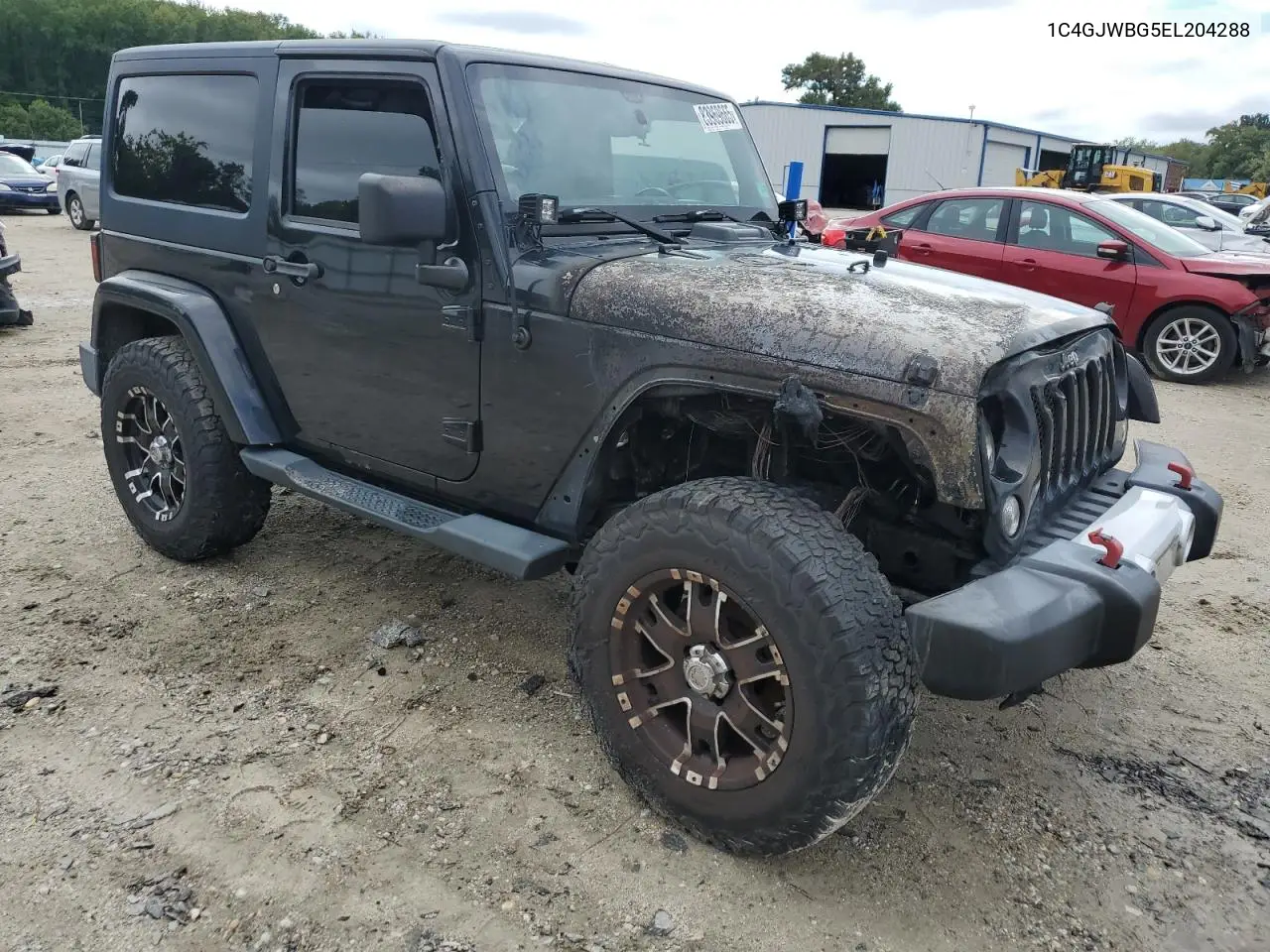 1C4GJWBG5EL204288 2014 Jeep Wrangler Sahara