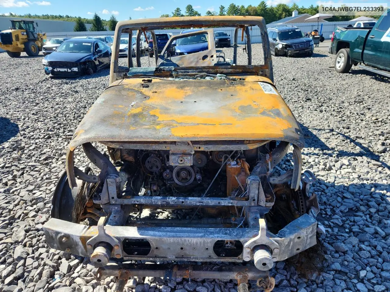 1C4AJWBG7EL233393 2014 Jeep Wrangler Sahara