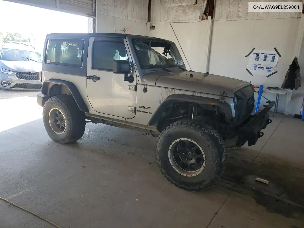 1C4AJWAG9EL259804 2014 Jeep Wrangler Sport