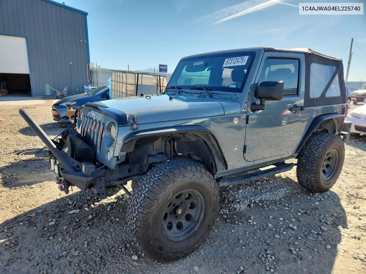 1C4AJWAG4EL225740 2014 Jeep Wrangler Sport