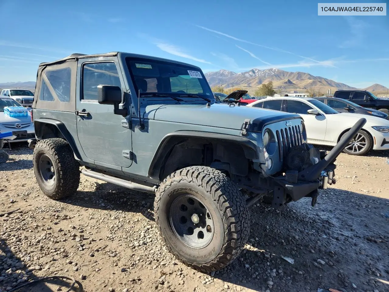 1C4AJWAG4EL225740 2014 Jeep Wrangler Sport