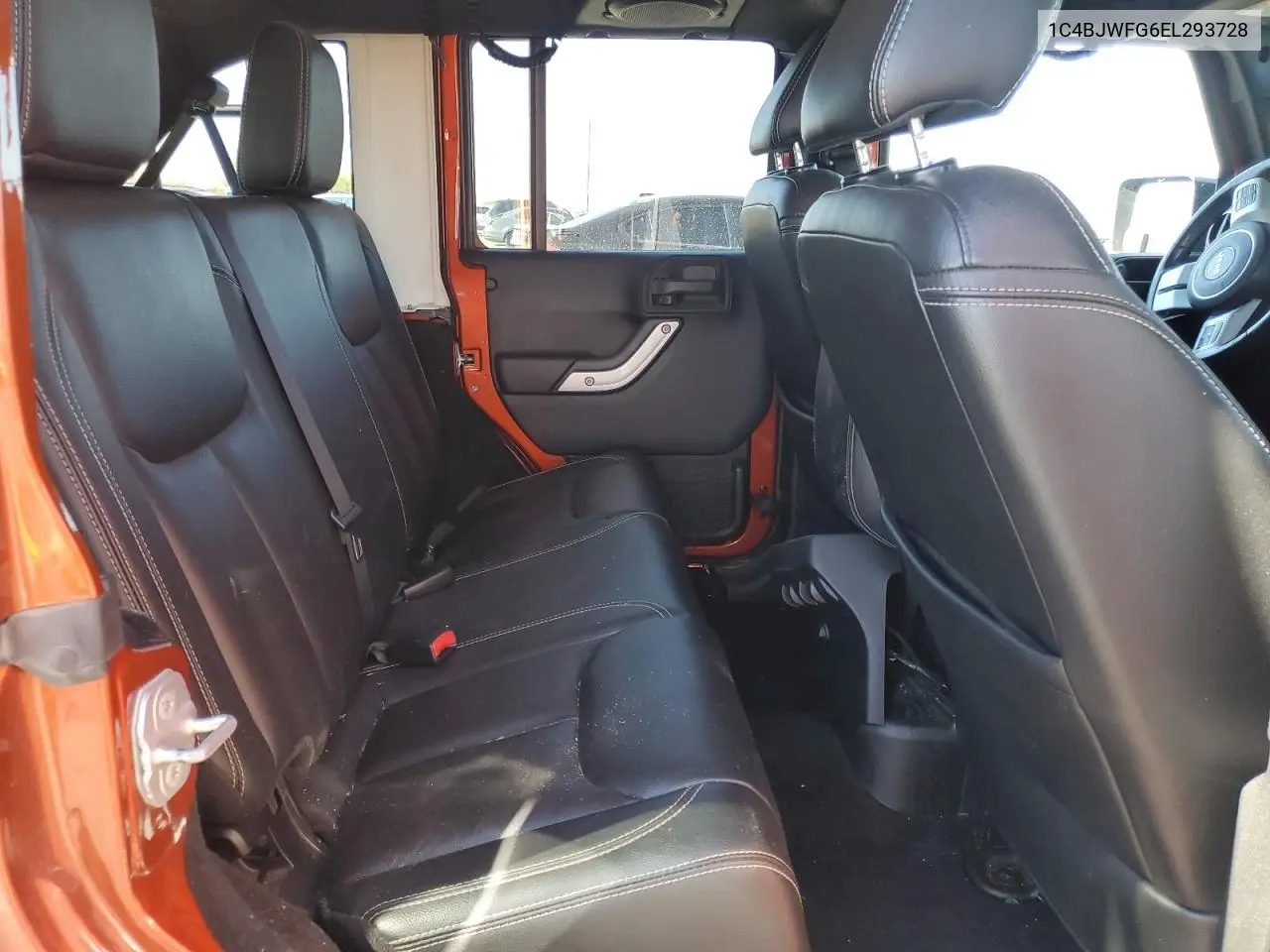 1C4BJWFG6EL293728 2014 Jeep Wrangler Unlimited Rubicon