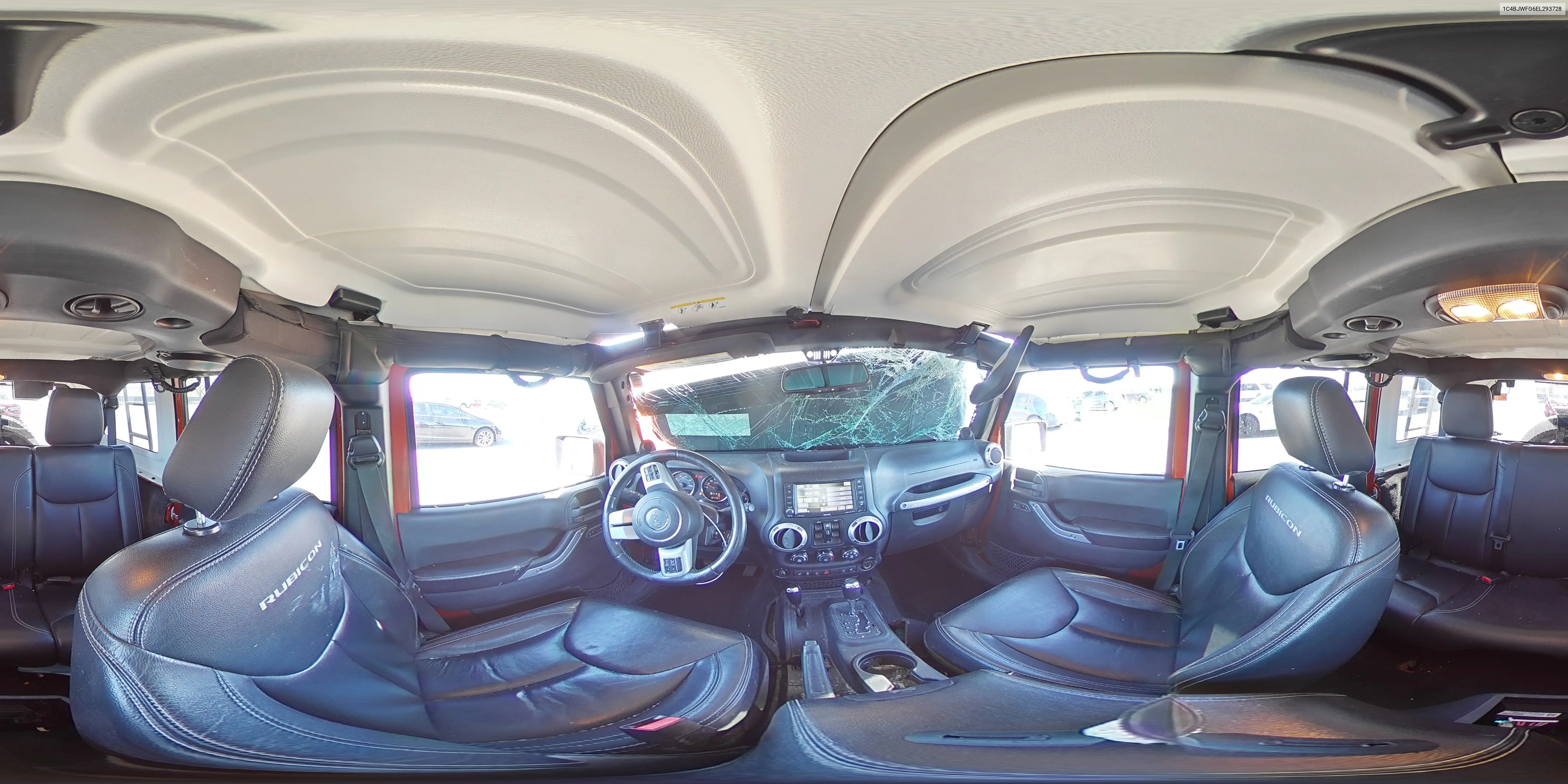 1C4BJWFG6EL293728 2014 Jeep Wrangler Unlimited Rubicon