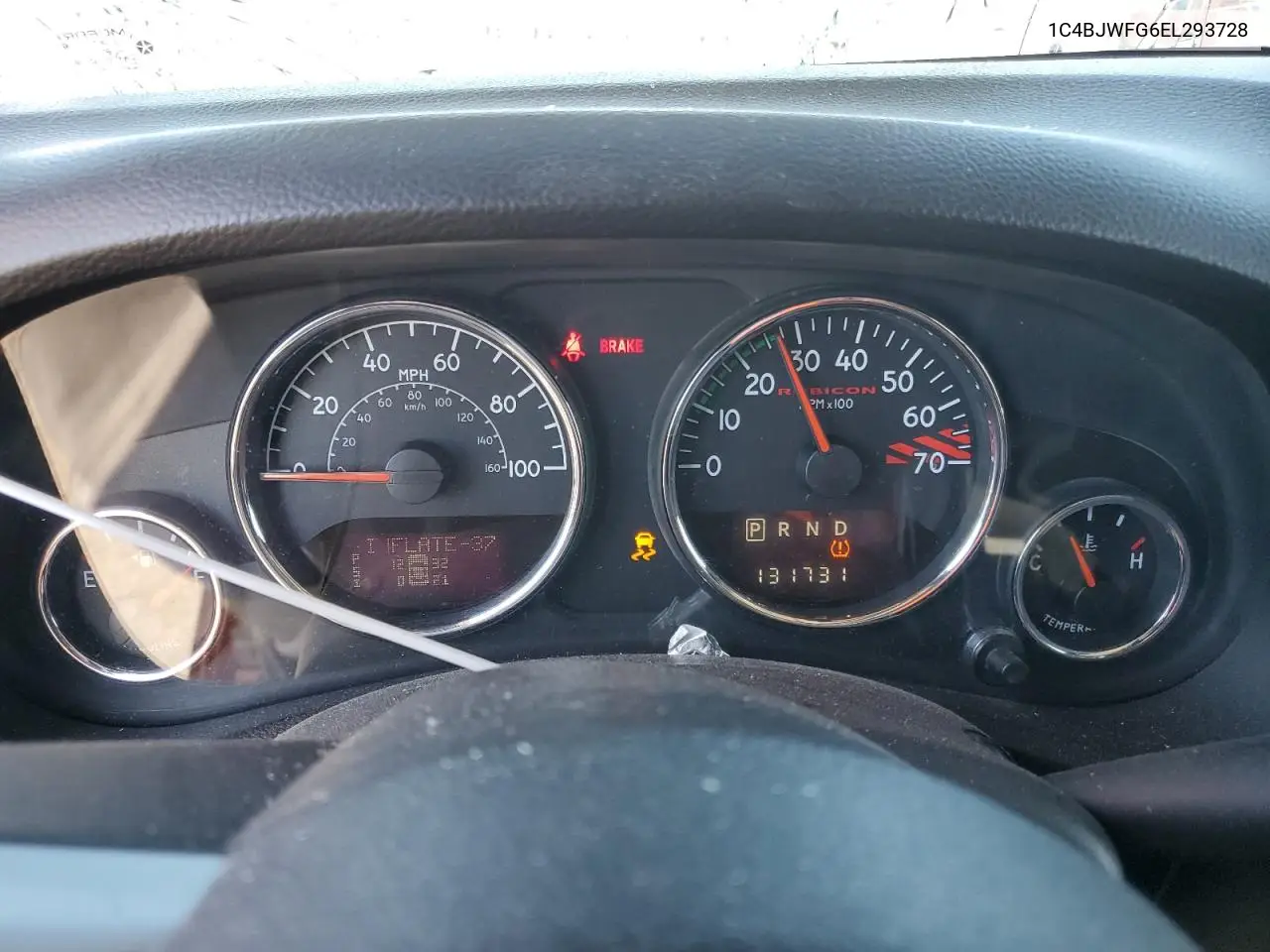 1C4BJWFG6EL293728 2014 Jeep Wrangler Unlimited Rubicon
