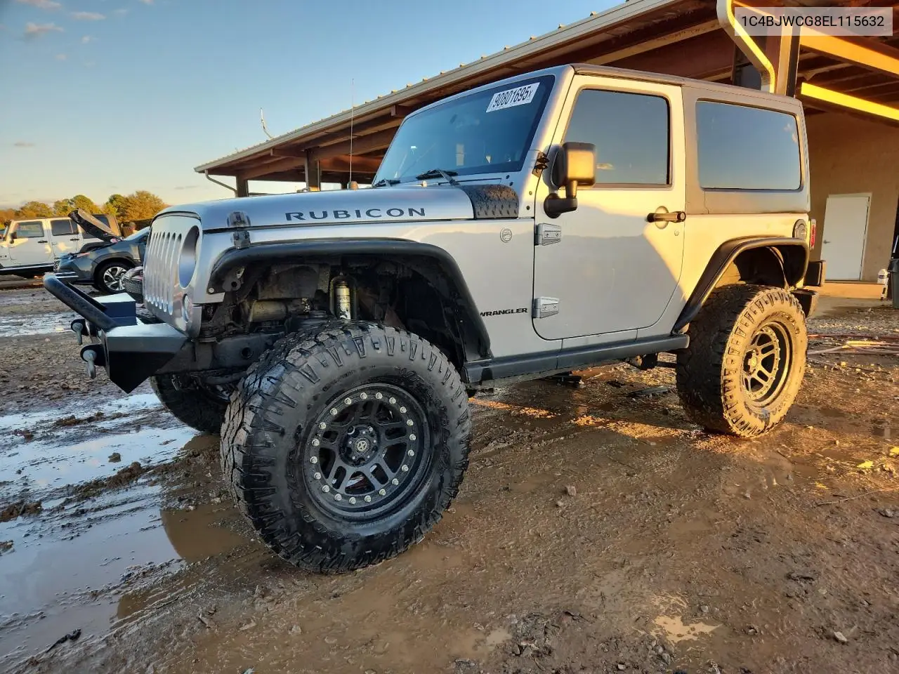 1C4BJWCG8EL115632 2014 Jeep Wrangler Rubicon
