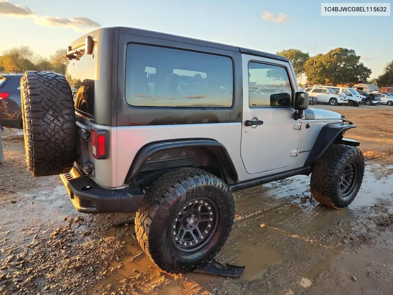 1C4BJWCG8EL115632 2014 Jeep Wrangler Rubicon
