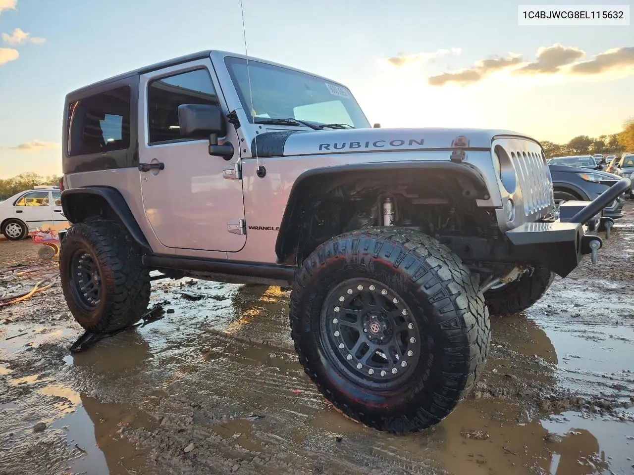 1C4BJWCG8EL115632 2014 Jeep Wrangler Rubicon