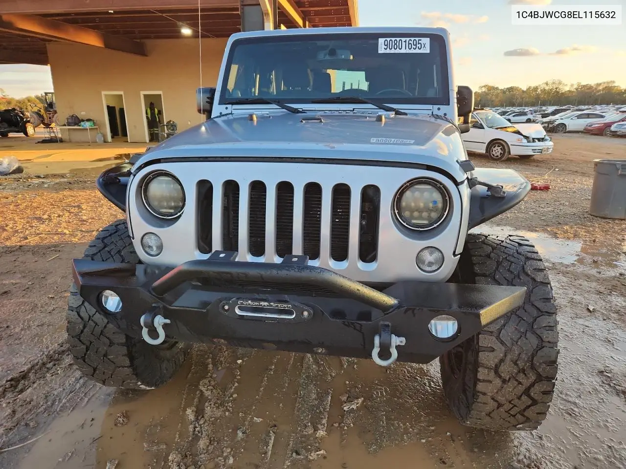 1C4BJWCG8EL115632 2014 Jeep Wrangler Rubicon