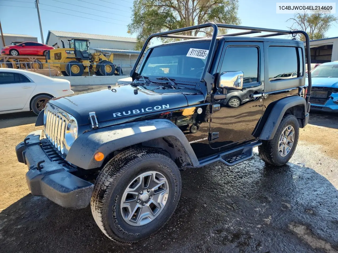 1C4BJWCG4EL214609 2014 Jeep Wrangler Rubicon