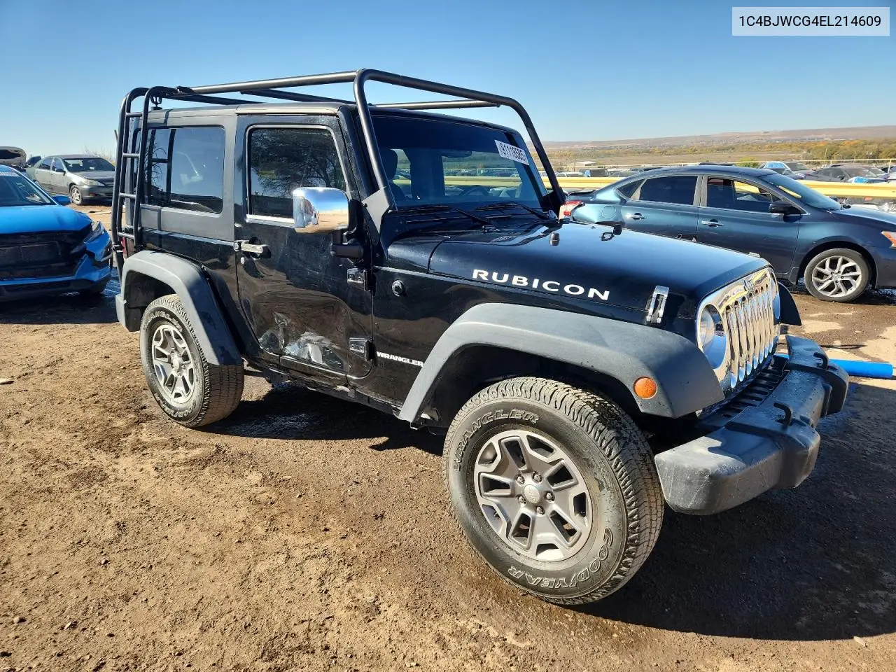 1C4BJWCG4EL214609 2014 Jeep Wrangler Rubicon