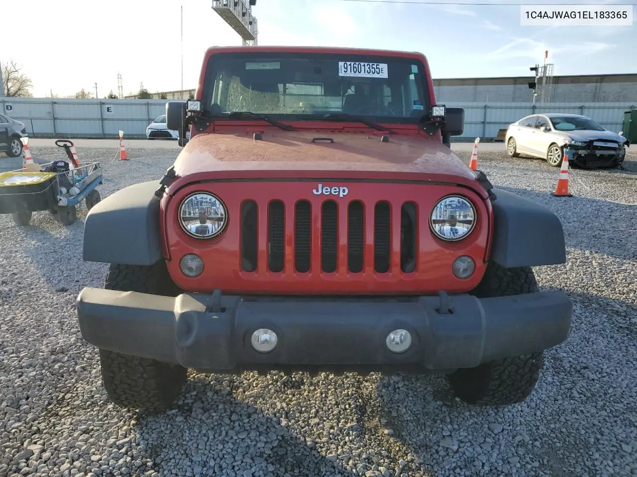 1C4AJWAG1EL183365 2014 Jeep Wrangler Sport