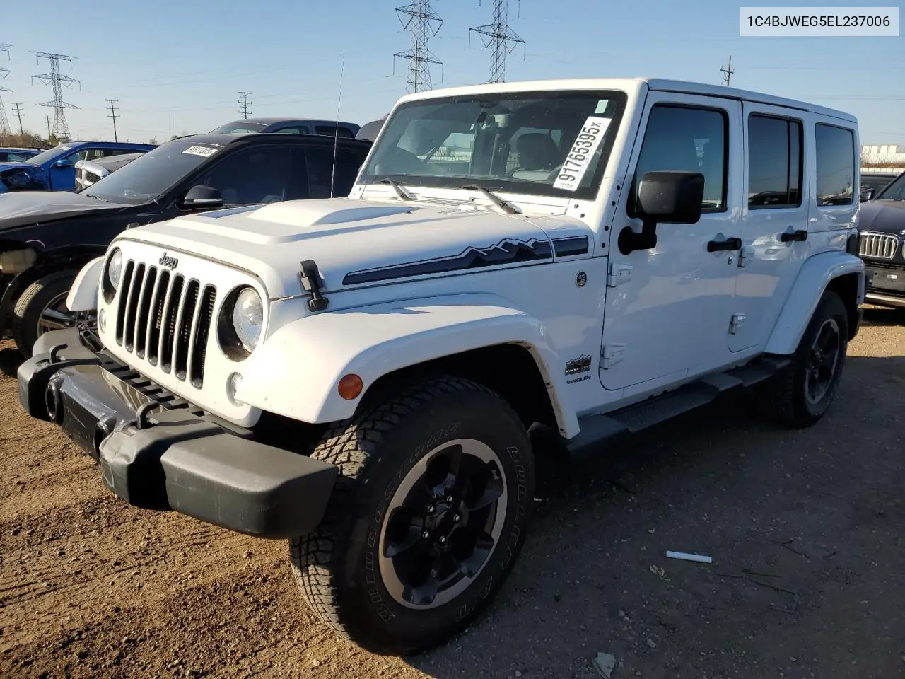 1C4BJWEG5EL237006 2014 Jeep Wrangler Unlimited Sahara