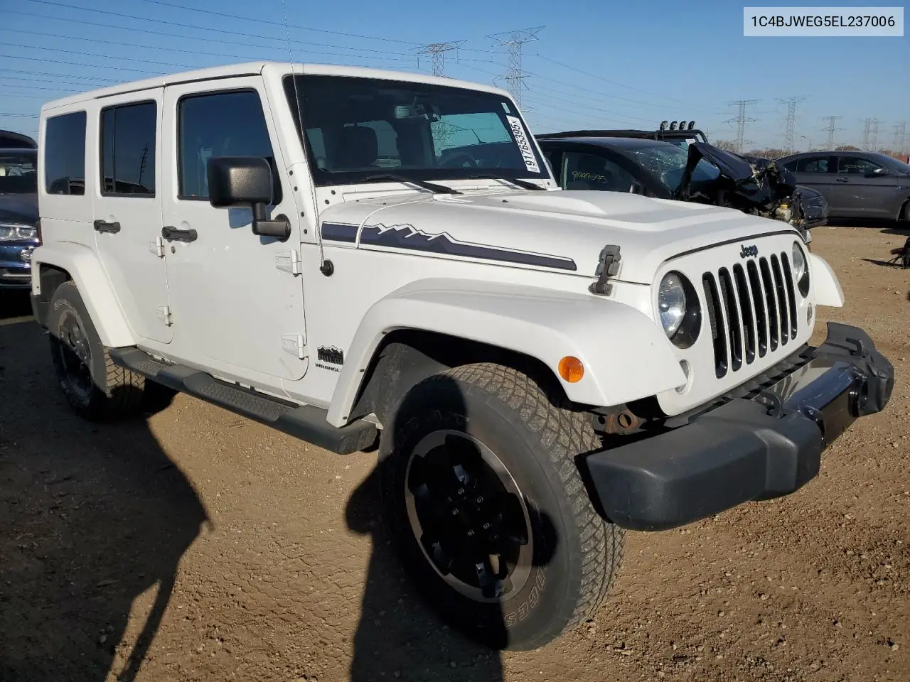1C4BJWEG5EL237006 2014 Jeep Wrangler Unlimited Sahara