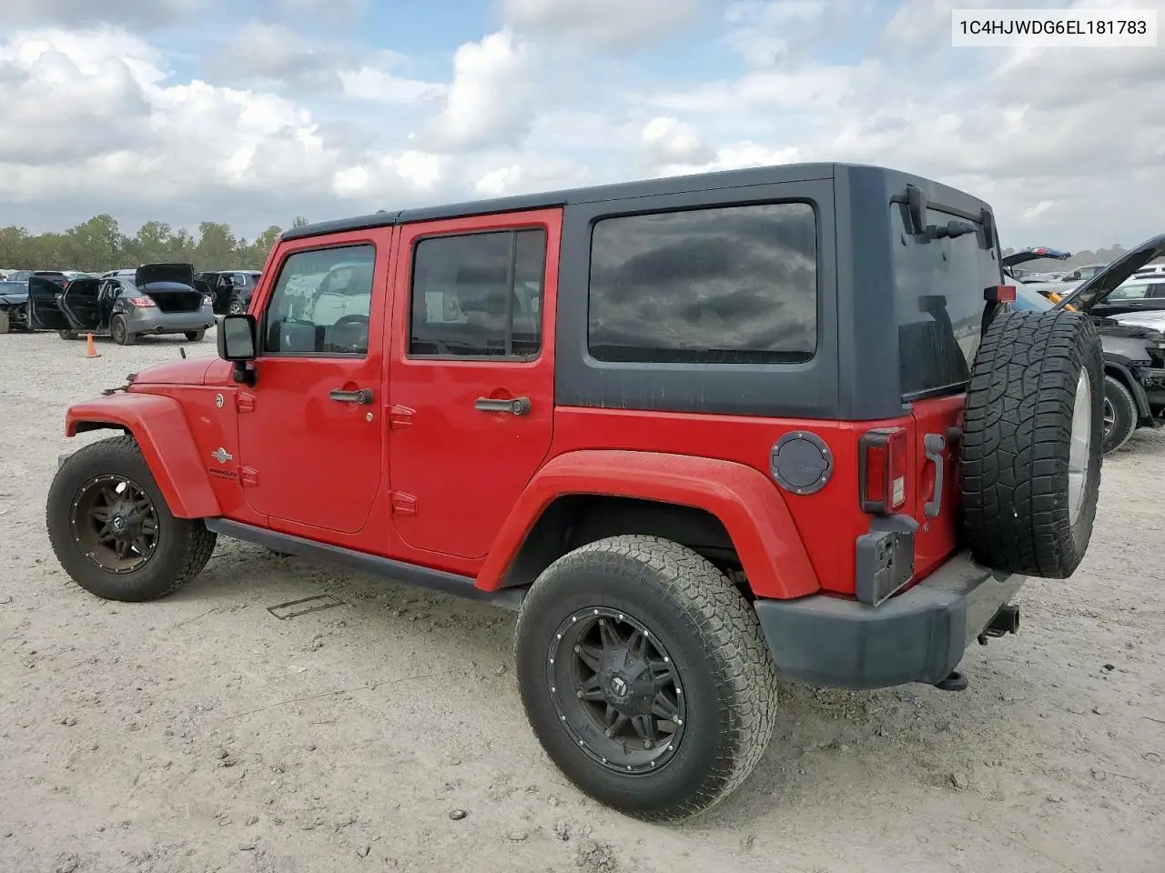 1C4HJWDG6EL181783 2014 Jeep Wrangler Unlimited Sport