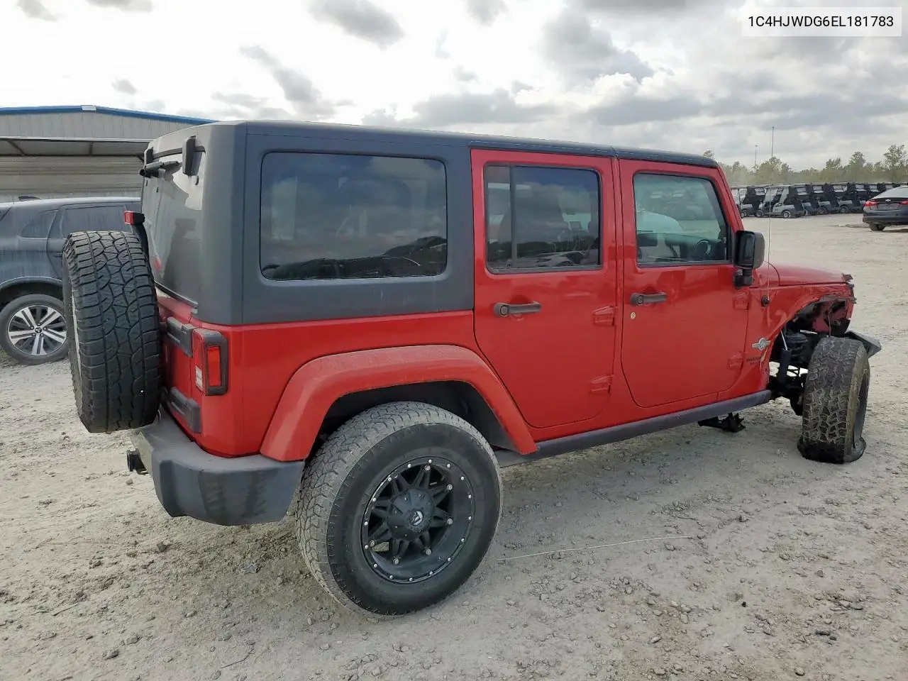 1C4HJWDG6EL181783 2014 Jeep Wrangler Unlimited Sport