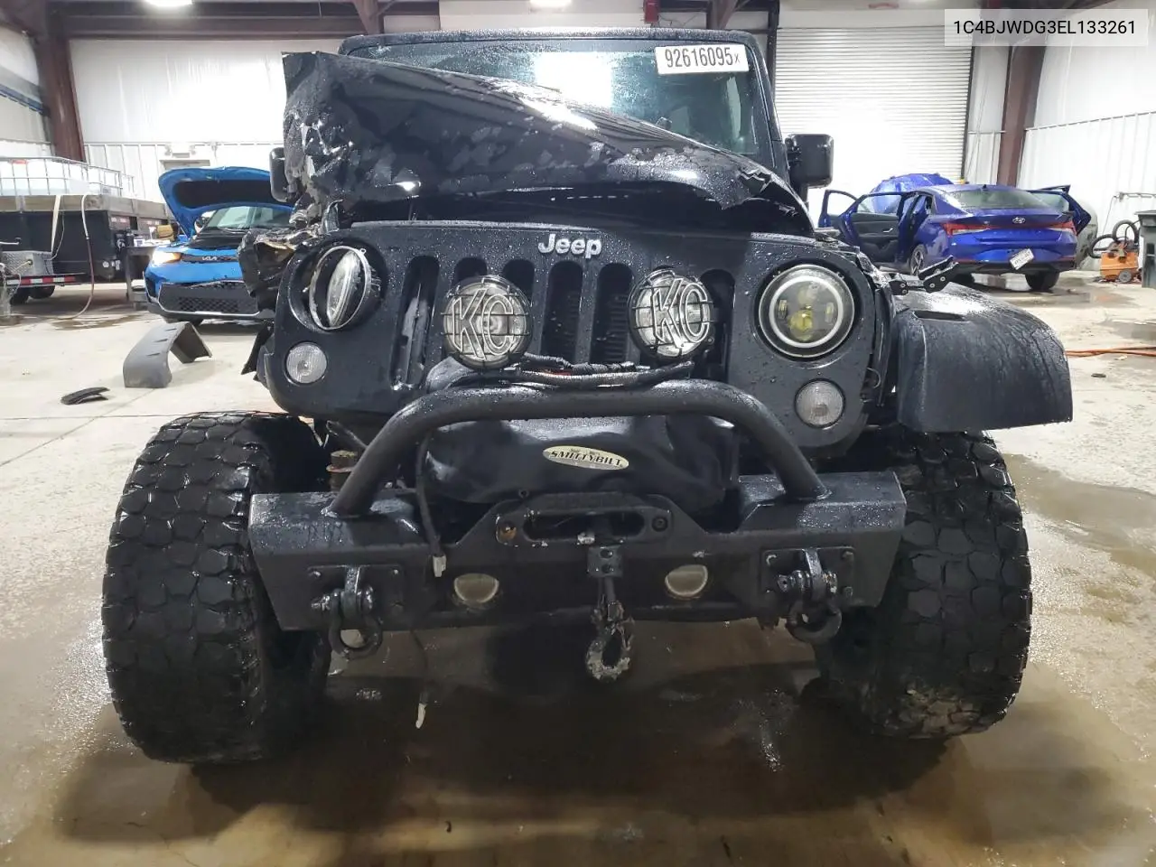 1C4BJWDG3EL133261 2014 Jeep Wrangler Unlimited Sport