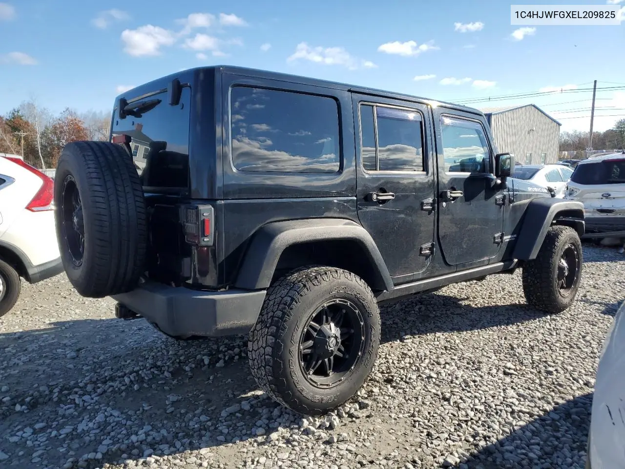 1C4HJWFGXEL209825 2014 Jeep Wrangler Unlimited Rubicon