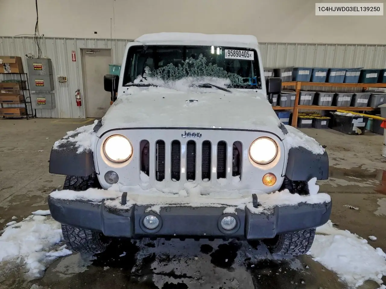 1C4HJWDG3EL139250 2014 Jeep Wrangler Unlimited Sport