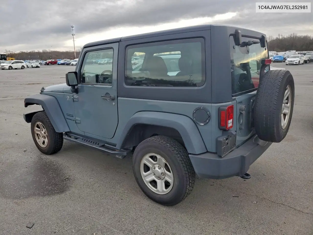 1C4AJWAG7EL252981 2014 Jeep Wrangler Sport