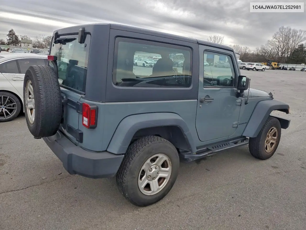 1C4AJWAG7EL252981 2014 Jeep Wrangler Sport