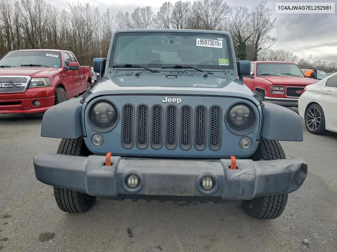 1C4AJWAG7EL252981 2014 Jeep Wrangler Sport