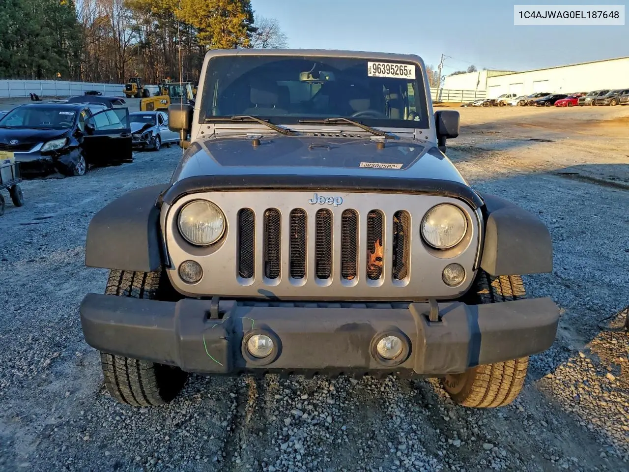 1C4AJWAG0EL187648 2014 Jeep Wrangler Sport