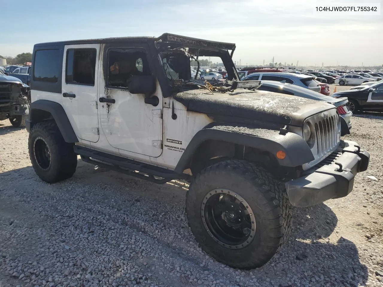 1C4HJWDG7FL755342 2015 Jeep Wrangler Unlimited Sport