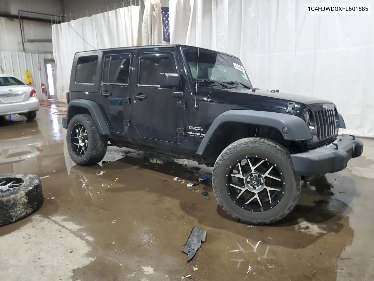 2015 Jeep Wrangler Unlimited Sport VIN: 1C4HJWDGXFL601885 Lot: 47068294