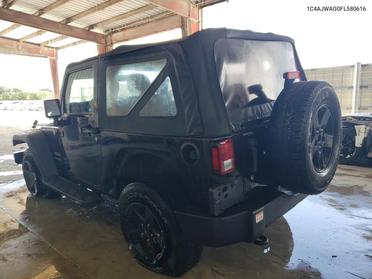 1C4AJWAG0FL580616 2015 Jeep Wrangler Sport