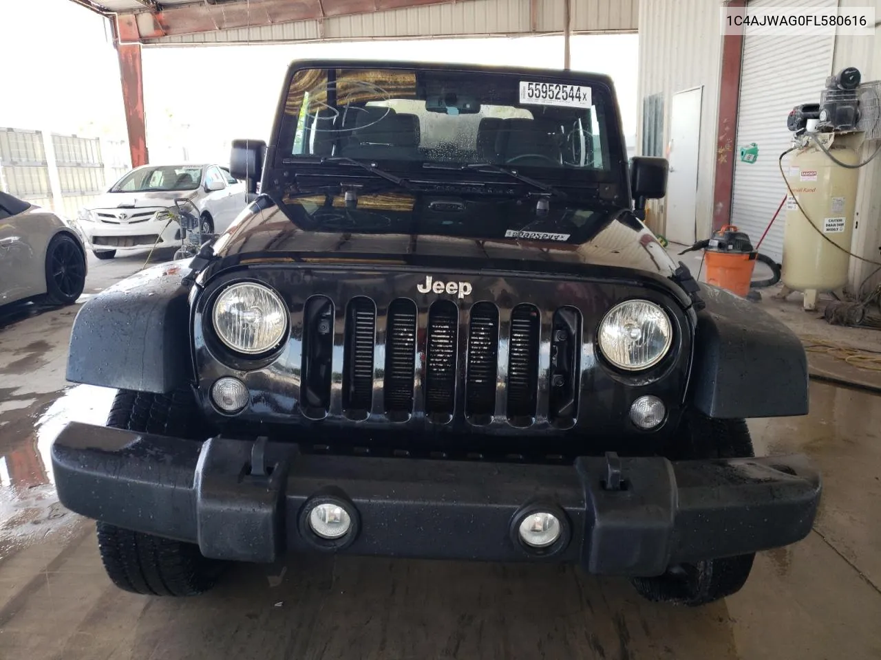 1C4AJWAG0FL580616 2015 Jeep Wrangler Sport