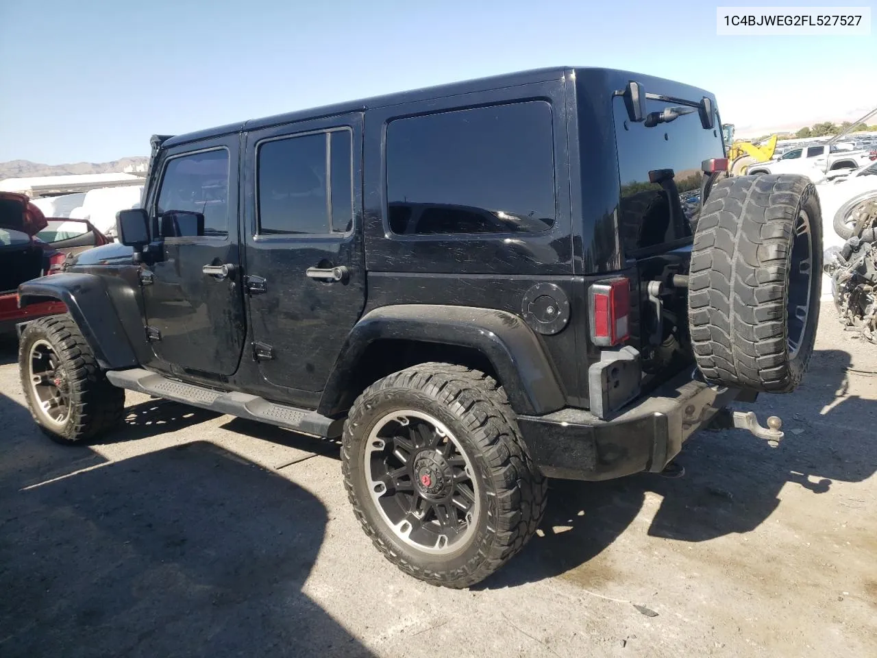 2015 Jeep Wrangler Unlimited Sahara VIN: 1C4BJWEG2FL527527 Lot: 58137694