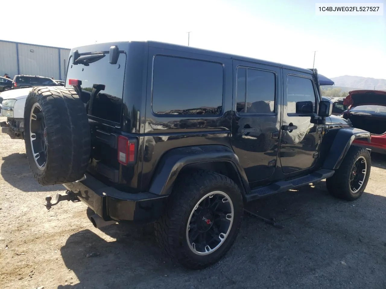 1C4BJWEG2FL527527 2015 Jeep Wrangler Unlimited Sahara