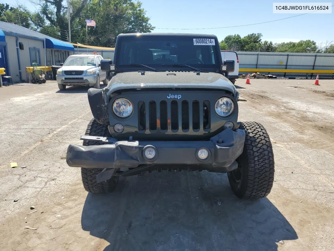 1C4BJWDG1FL616524 2015 Jeep Wrangler Unlimited Sport