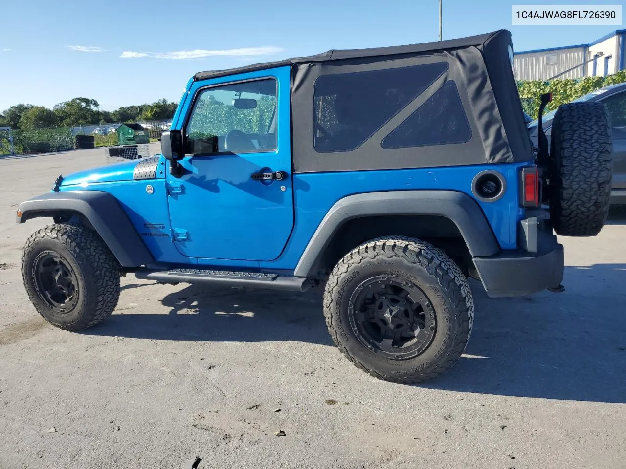 2015 Jeep Wrangler Sport VIN: 1C4AJWAG8FL726390 Lot: 60209124