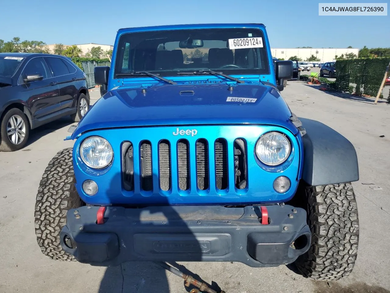 2015 Jeep Wrangler Sport VIN: 1C4AJWAG8FL726390 Lot: 60209124