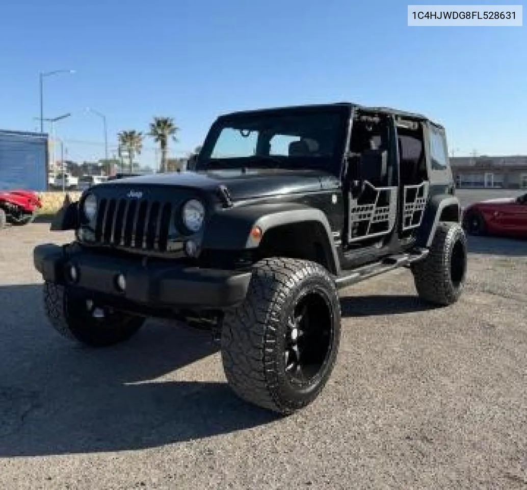 1C4HJWDG8FL528631 2015 Jeep Wrangler Unlimited Sport