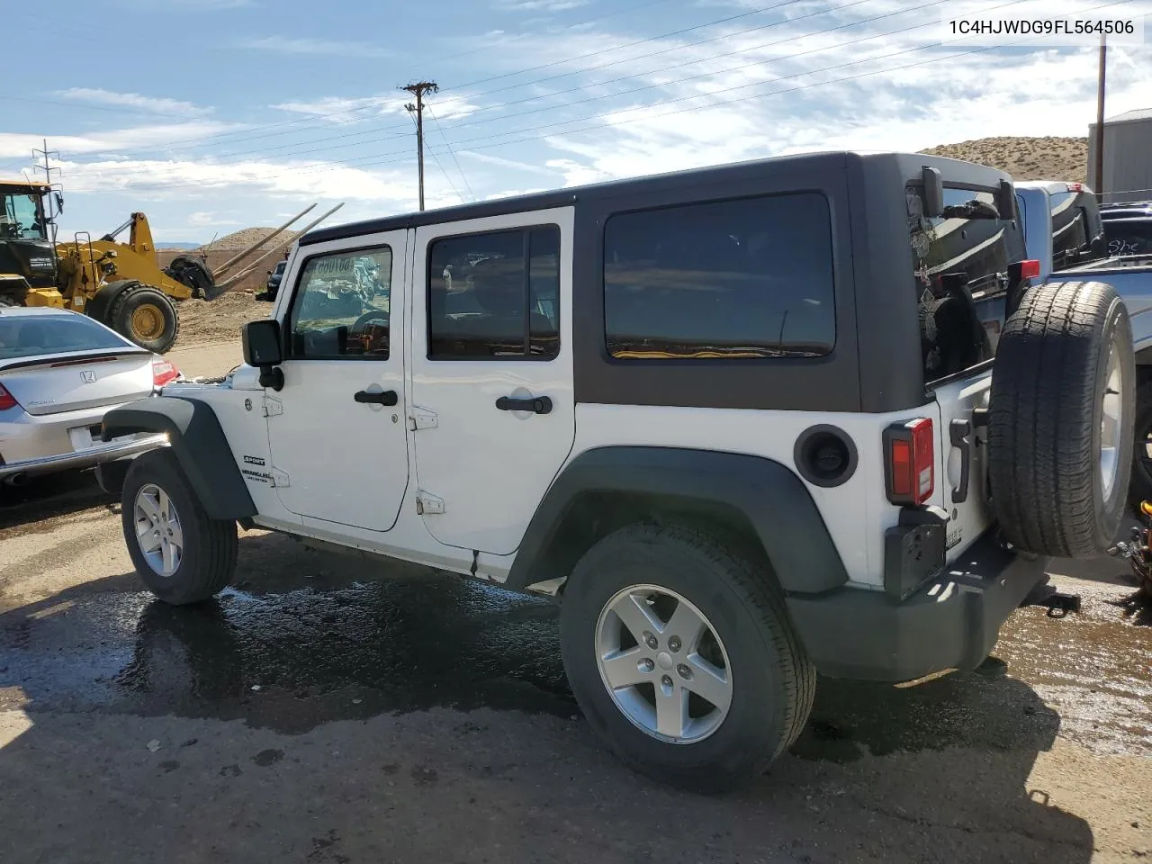 1C4HJWDG9FL564506 2015 Jeep Wrangler Unlimited Sport