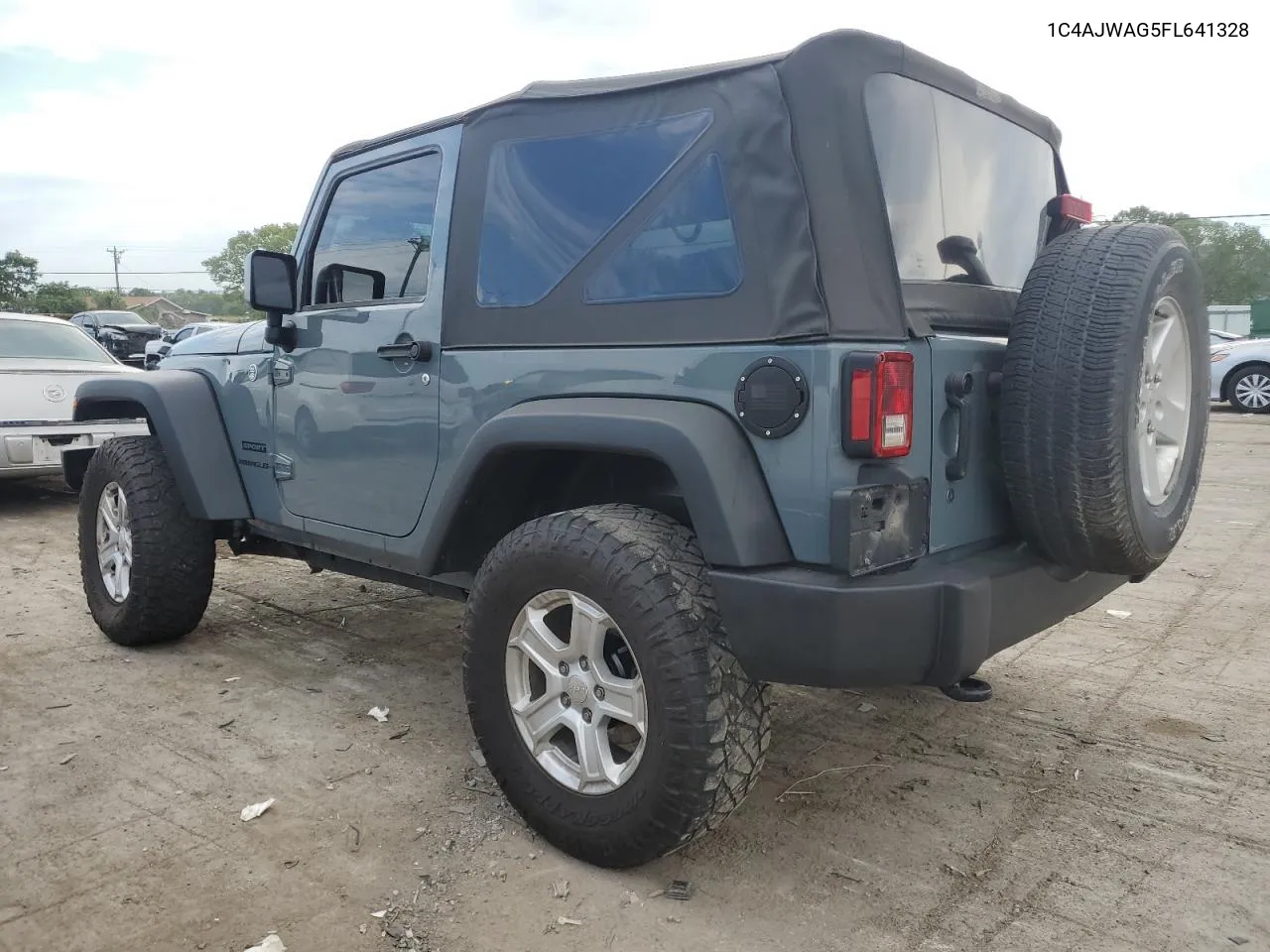 2015 Jeep Wrangler Sport VIN: 1C4AJWAG5FL641328 Lot: 62000224